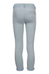 Meisjes Little denim wide leg pants van LOOXS Little in de kleur BLUE CLASSIC in maat 128.