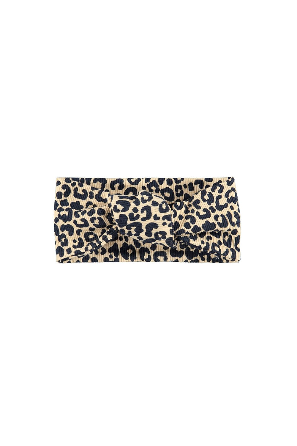 Meisjes Little leopard hairband van LOOXS Little in de kleur sandy leopard in maat ONE.