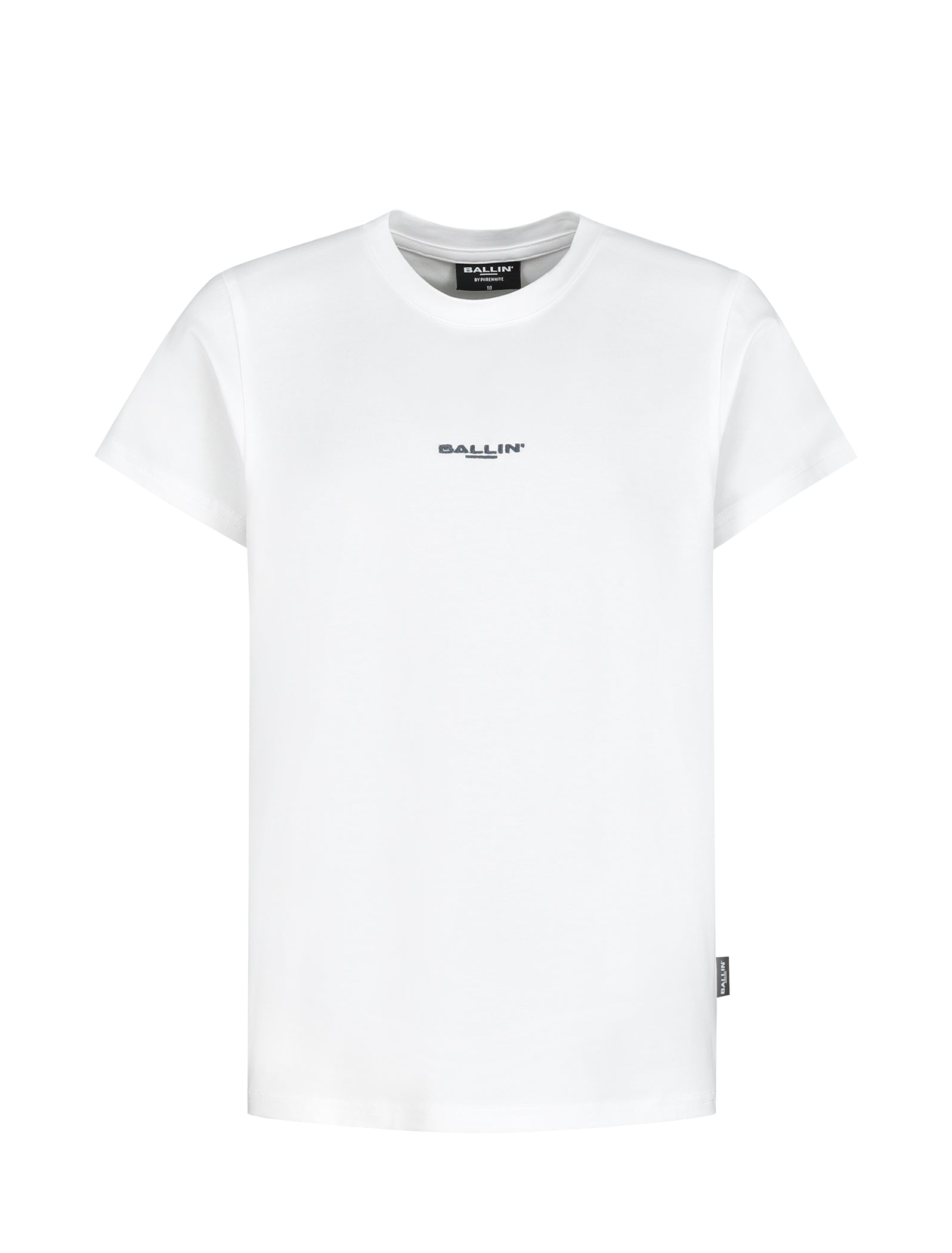 Jongens T-shirt White van Ballin in de kleur White in maat 176.