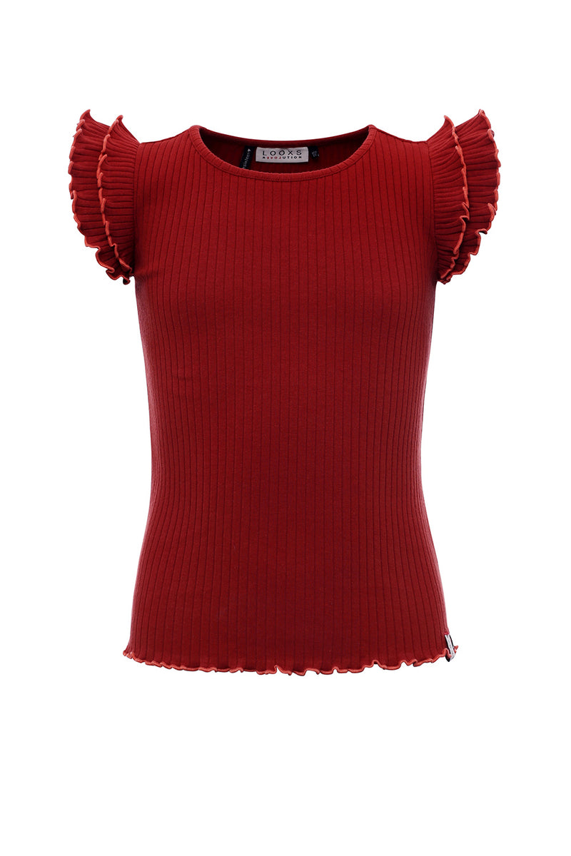 LOOXS 10sixteen  Rib Singlet Top