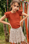 LOOXS 10sixteen  Printed Skirt