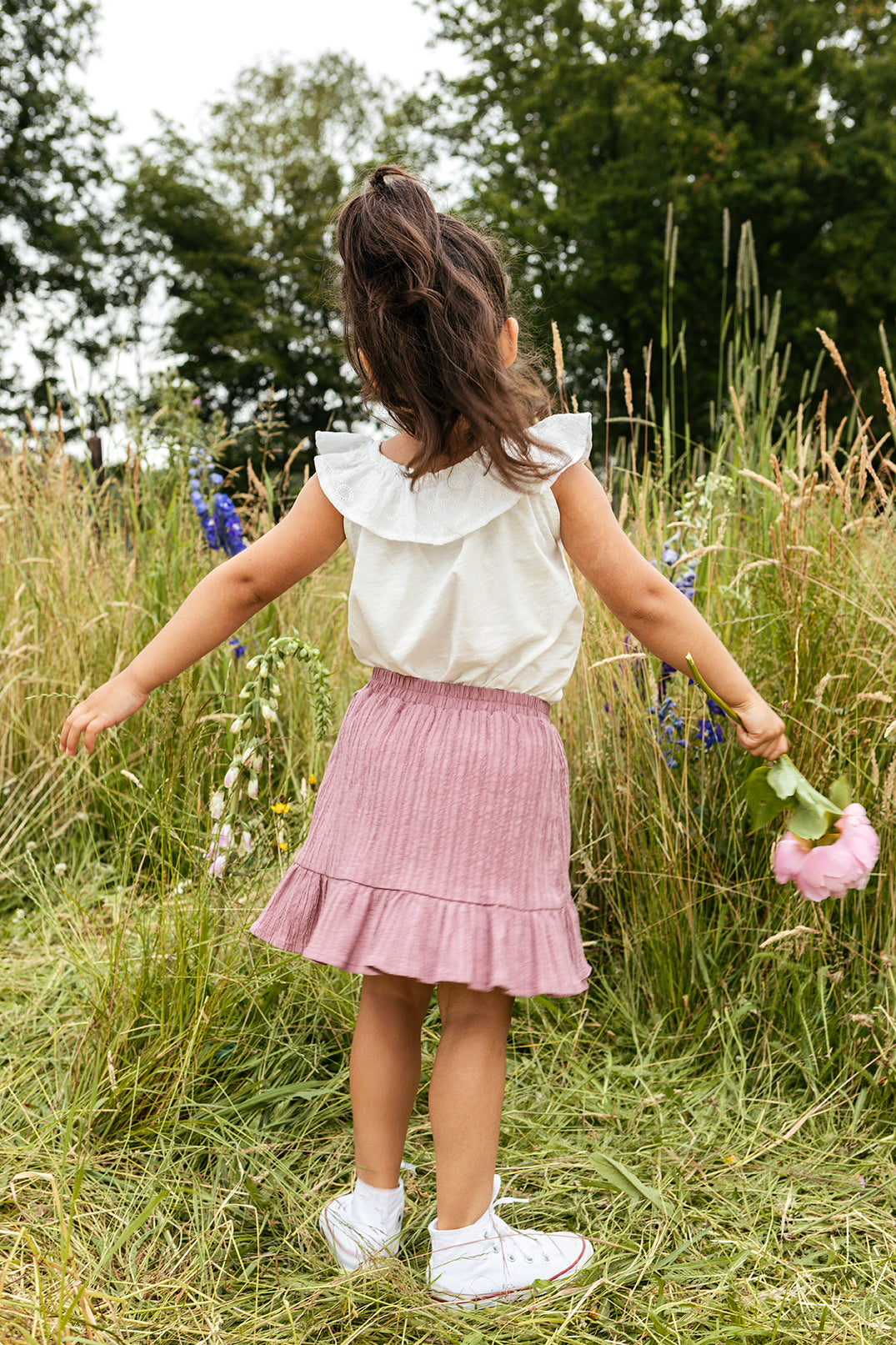 LOOXS Little Woven Crinckle Skirt