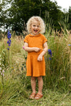 LOOXS Little Dress Ochre Hearts
