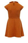 LOOXS Little Dress Ochre Hearts