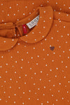 LOOXS Little Dress Ochre Hearts