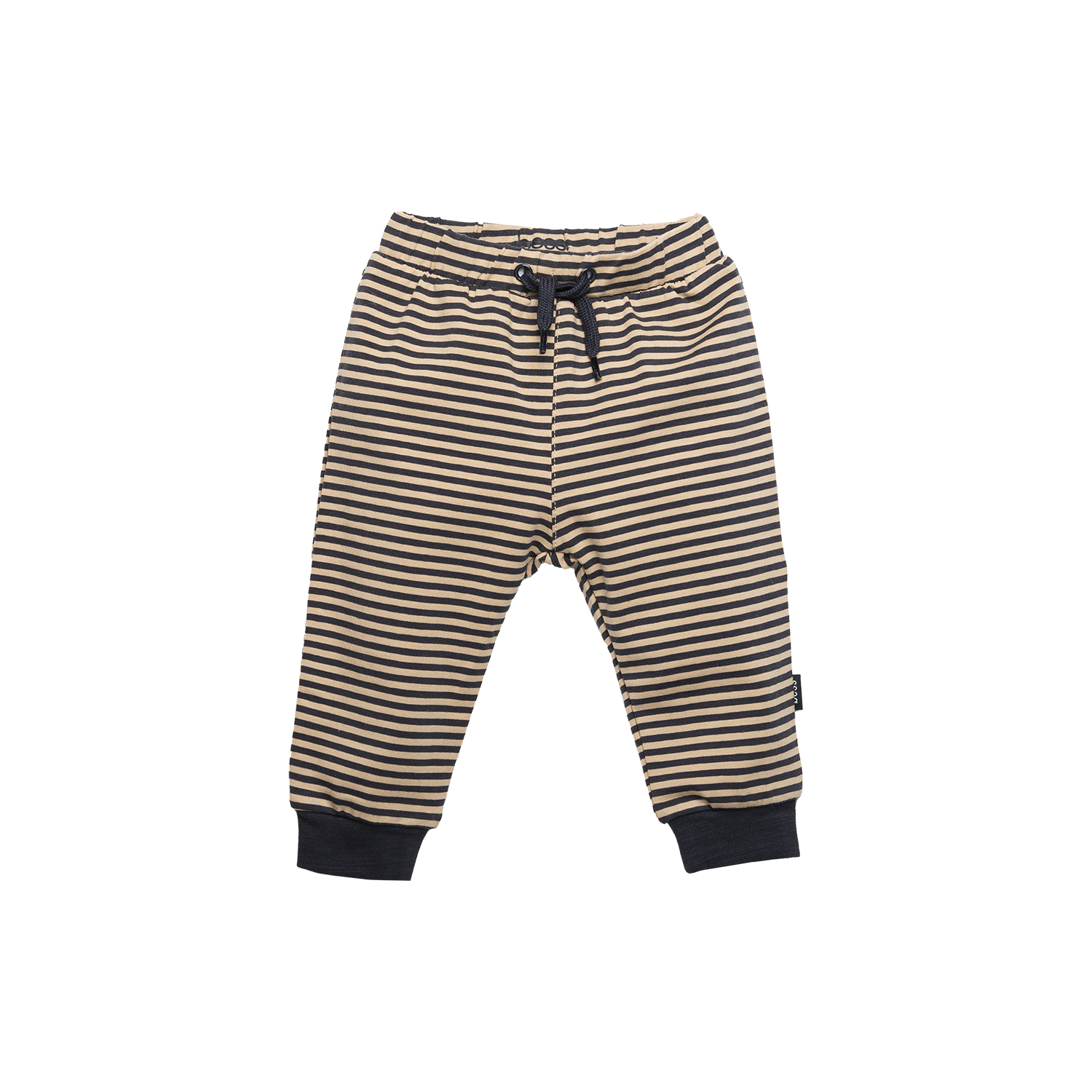Jongens Pants Striped van B.E.S.S. in de kleur Sand in maat 68.