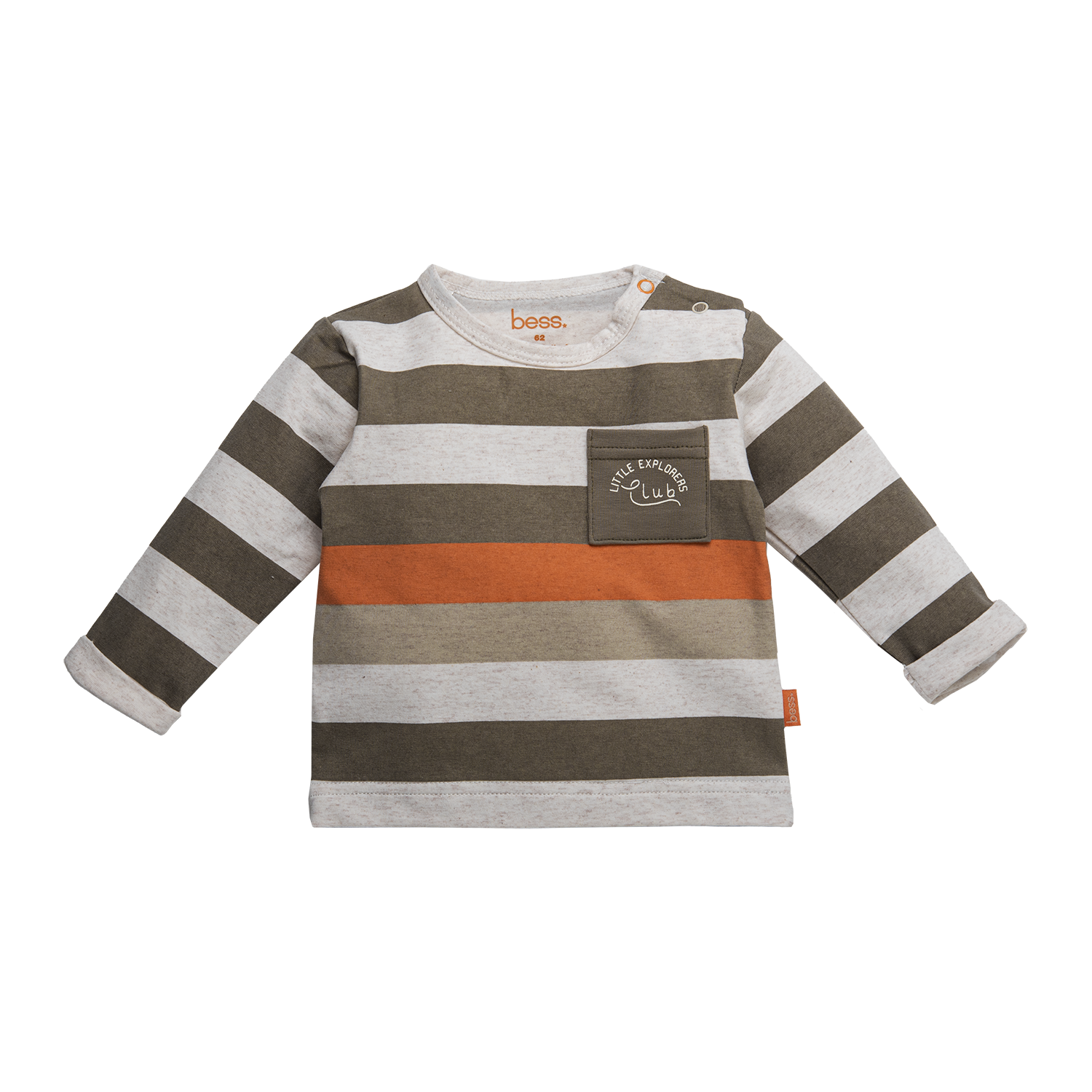 B.E.S.S. Shirt l.sl. Striped