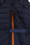 Meisjes Nylon Parka van Looxs 10sixteen in de kleur navy in maat 164.
