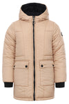 Meisjes Reversible Parka van Looxs 10sixteen in de kleur black in maat 164.