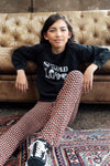 Meisjes Acid Sweater van Looxs 10sixteen in de kleur ash in maat 176.