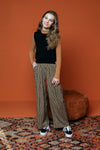 Meisjes Collar Tee van Looxs 10sixteen in de kleur Cashew in maat 176.