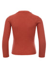 Meisjes Rib Top L/S van Looxs 10sixteen in de kleur Cinnamon in maat 176.