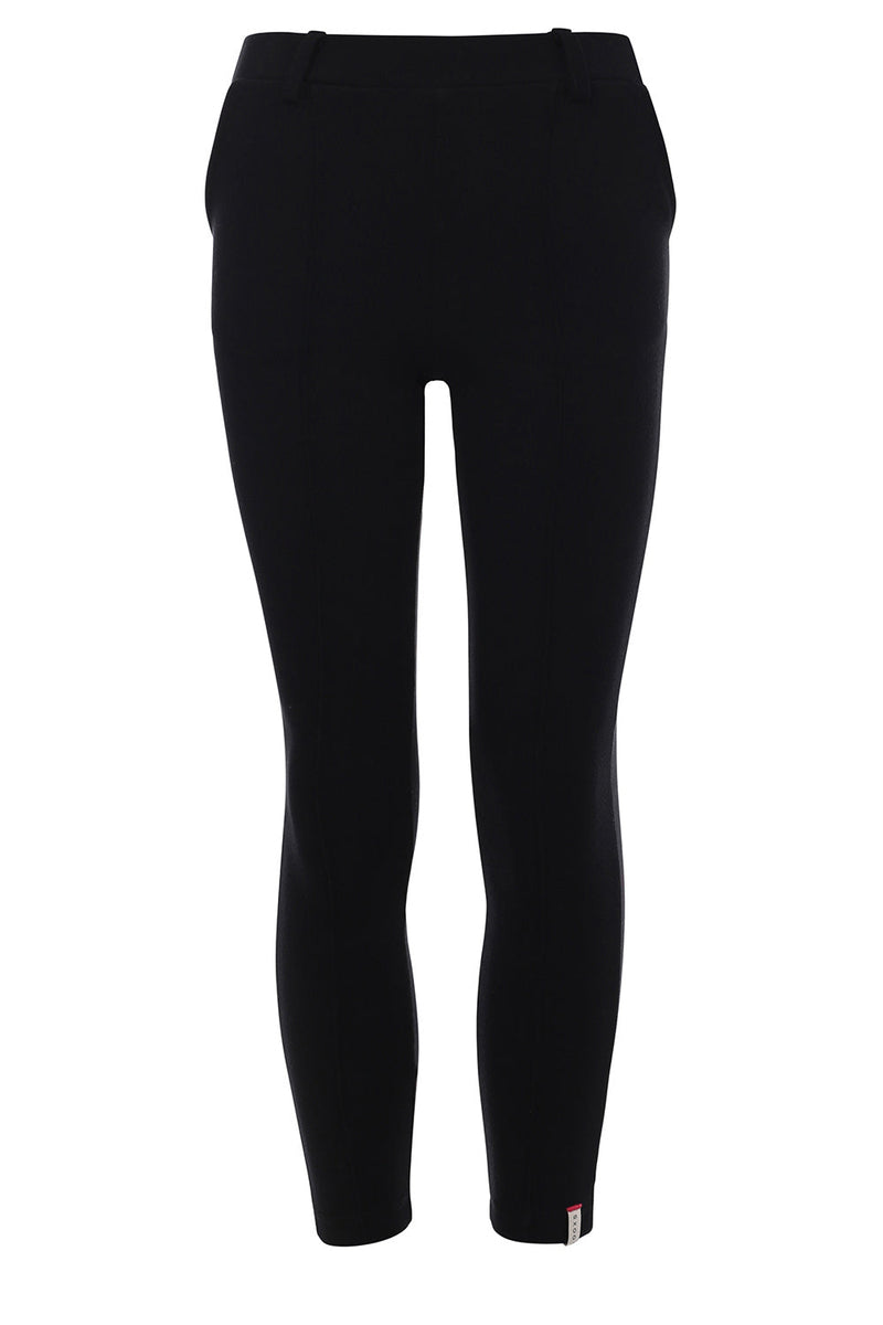 Meisjes Fitted Biker Pants van Looxs 10sixteen in de kleur black in maat 176.