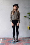 Meisjes Fitted Biker Pants van Looxs 10sixteen in de kleur black in maat 176.