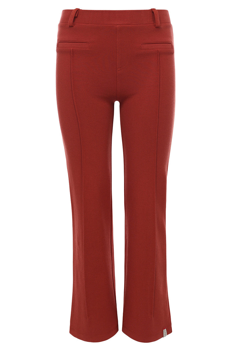 Meisjes Wide Pantalon Pants van Looxs 10sixteen in de kleur Cinnamon in maat 176.