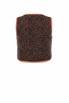 Meisjes Reversible Gilet van Looxs Little in de kleur Wildflower aop in maat 116/128.