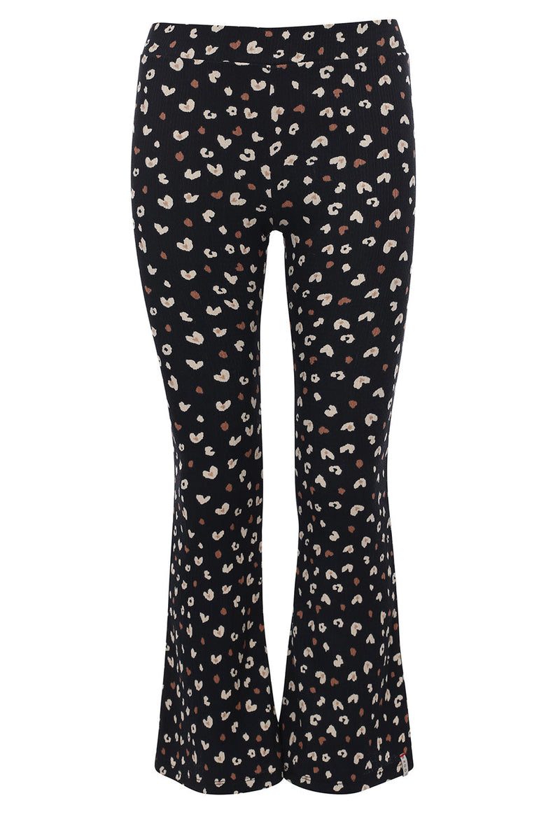 Meisjes Crincle Flare Pants With A/O van Looxs Little in de kleur Rainbow in maat 128.
