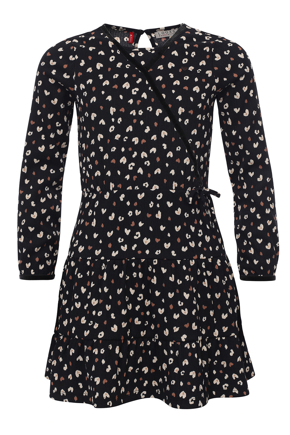 Looxs Little Crincle Dress  With A/O