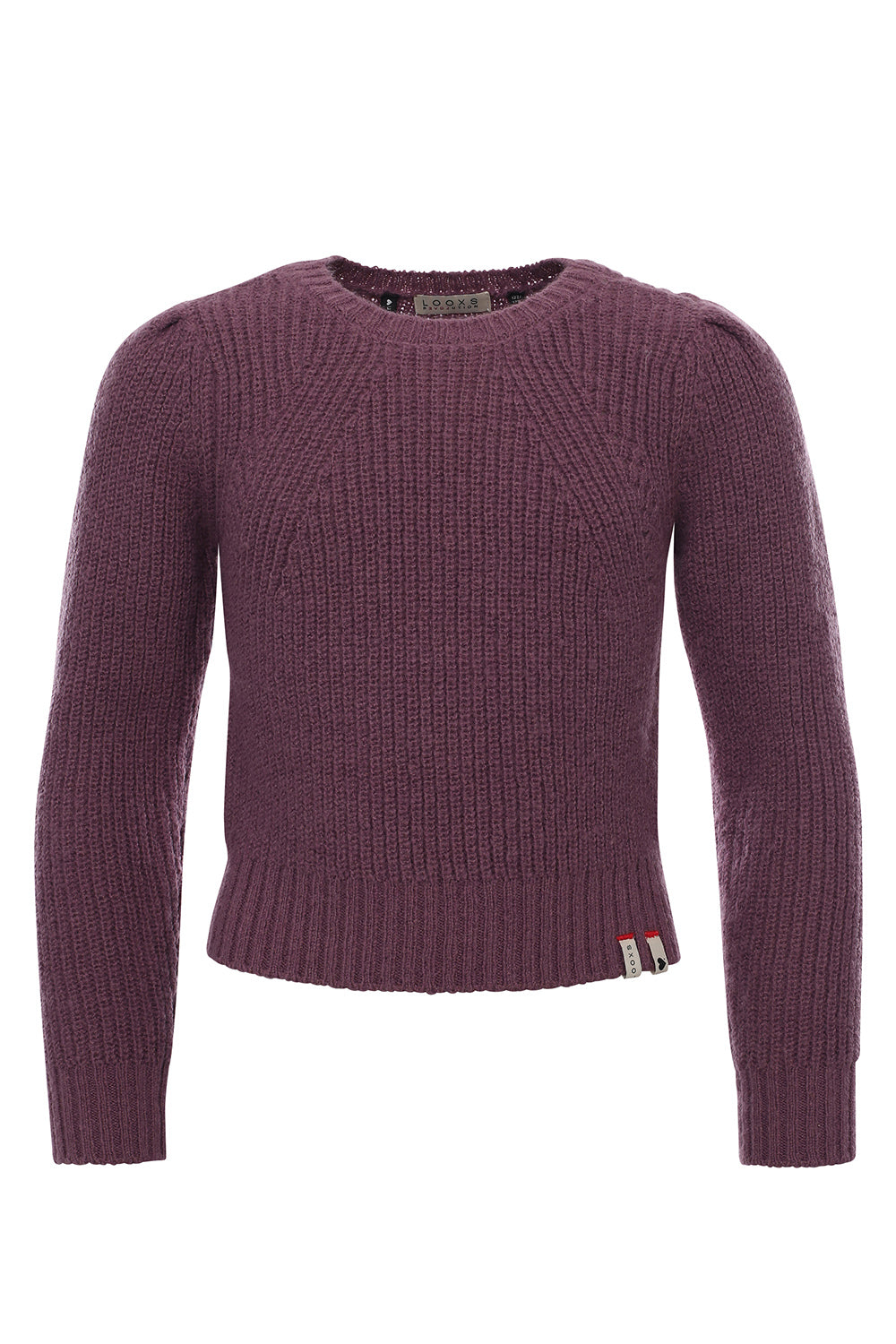 Looxs 10sixteen Chenille Cropped Pullover