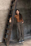 Looxs 10sixteen Crincle Pin Stripe Wideleg