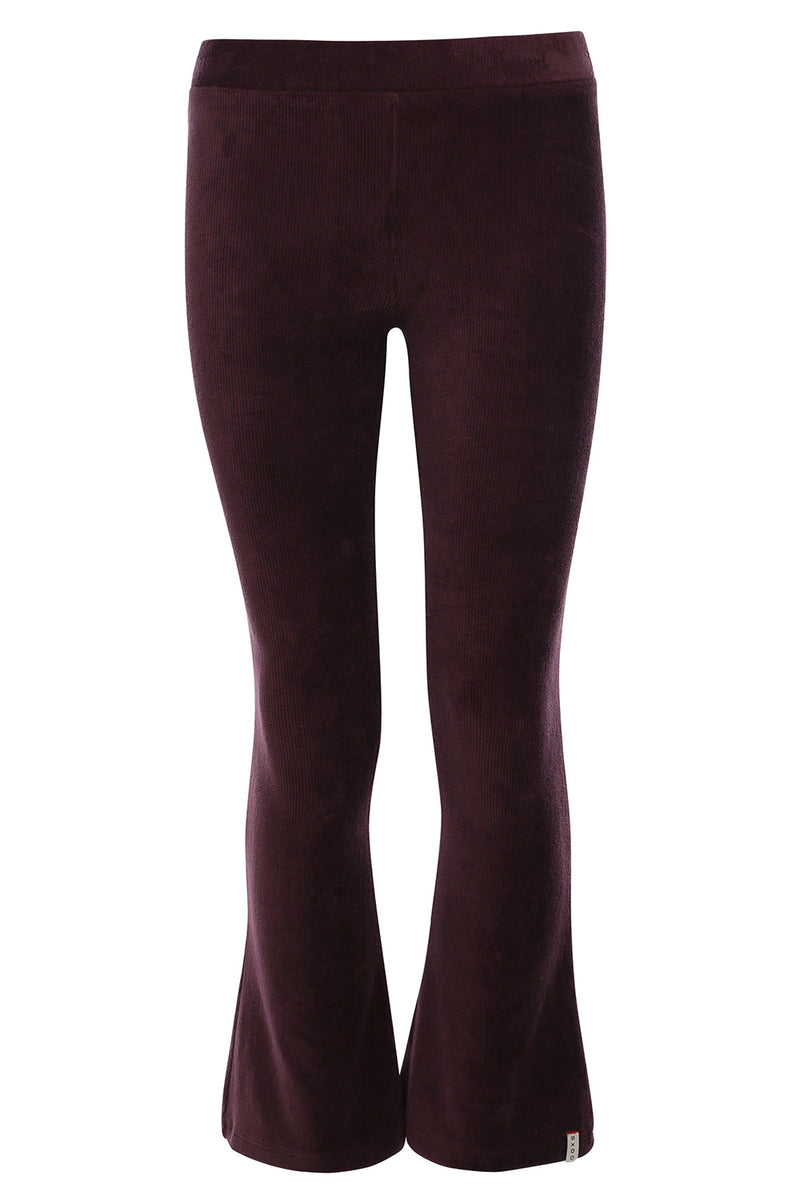 Looxs 10sixteen Rib Velours Flared Pants