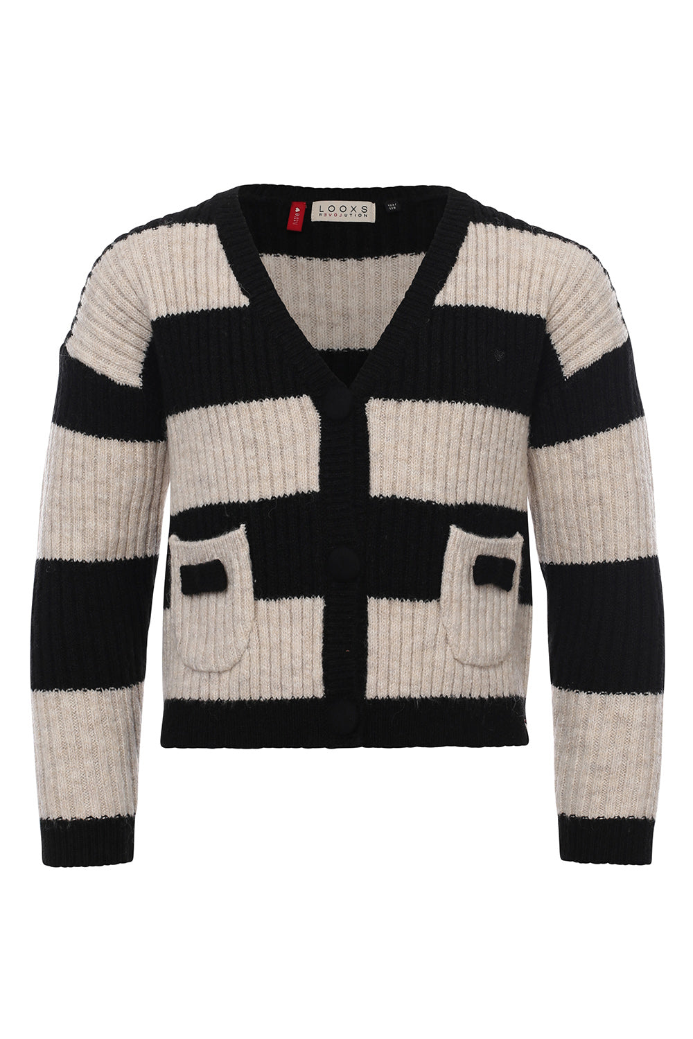 Looxs Little Knitted Striped Cardigan