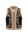 Looxs 10sixteen Waistcoat With Embroidery