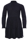 Looxs 10sixteen Crinkle Dress With Foil