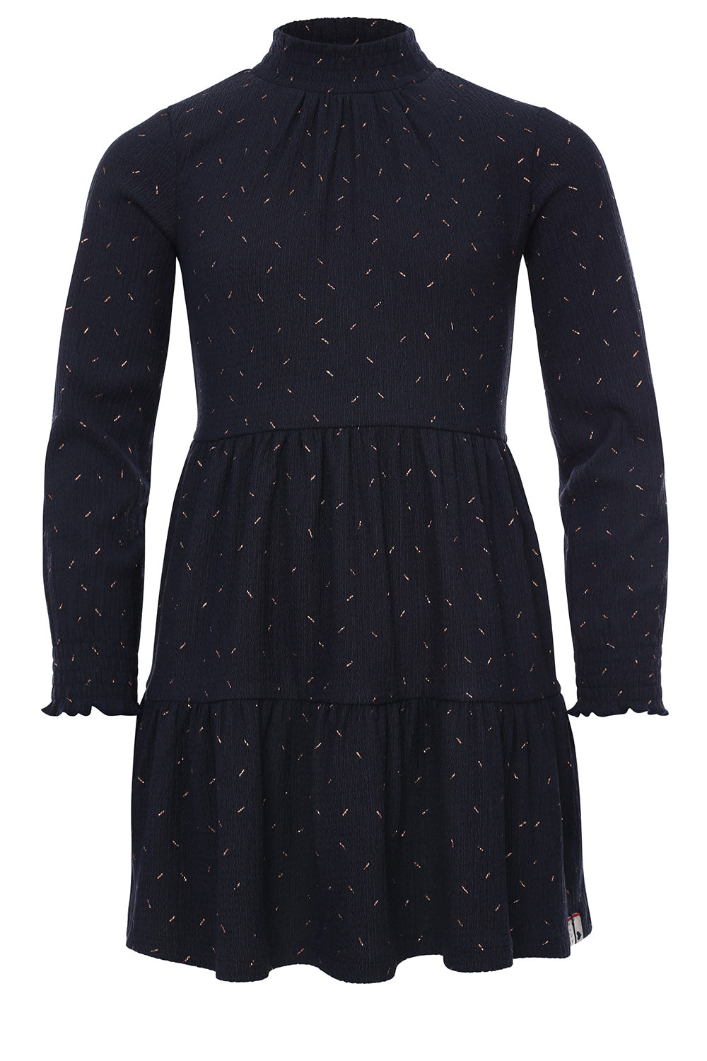 Looxs 10sixteen Crinkle Dress With Foil