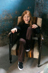 Looxs Little Velvet Rib Flare Pants