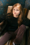 Looxs Little Velvet Rib Flare Pants
