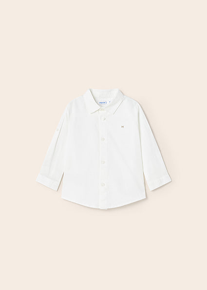 Mayoral Basic linen l/s shirt