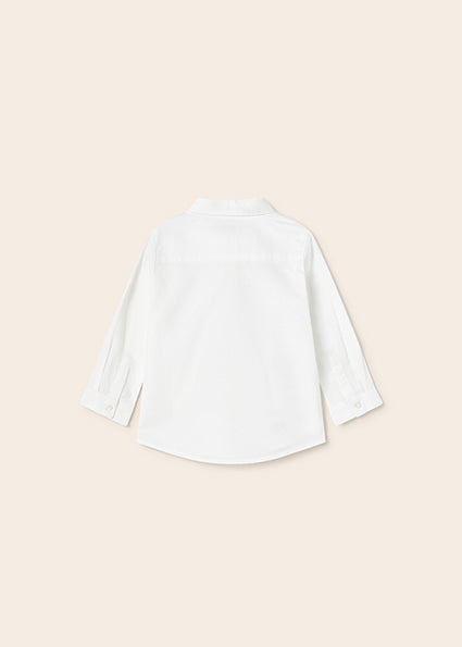 Mayoral Basic linen l/s shirt