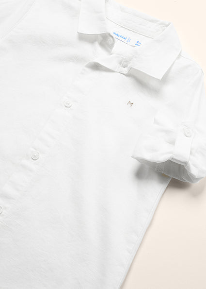 Mayoral Basic linen l/s shirt