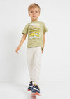 Mayoral Basic slim fit serge pants