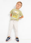 Mayoral Basic slim fit serge pants
