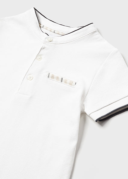 Mayoral Polo s/s mao neck