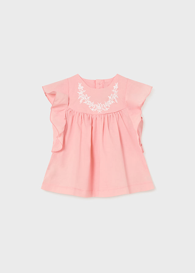 Mayoral Embroidered loose shirt