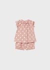 Mayoral Polka dot shorts set