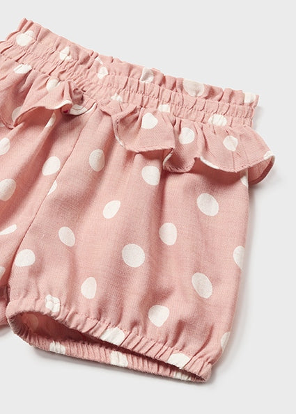 Mayoral Polka dot shorts set