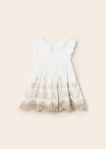 Mayoral Embroidered dress
