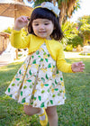 Mayoral Satin printed dress