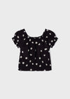 Mayoral Embroidered loose shirt