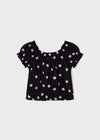 Mayoral Embroidered loose shirt