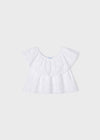 Mayoral Embroidered knit blouse
