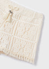 Mayoral Crochet knit shorts