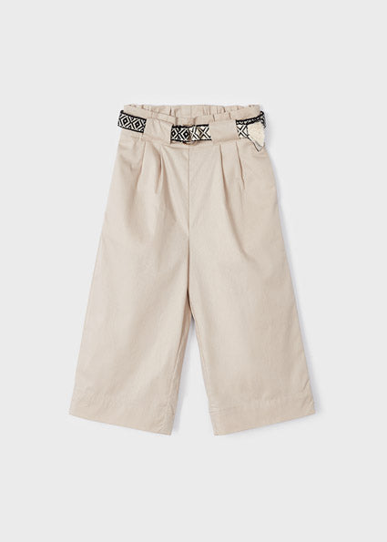 Mayoral Cropped pants w/ belt