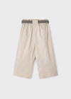 Mayoral Cropped pants w/ belt