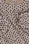 Meisjes Printed Mousseline Top van LOOXS Little in de kleur little leopard in maat 128.