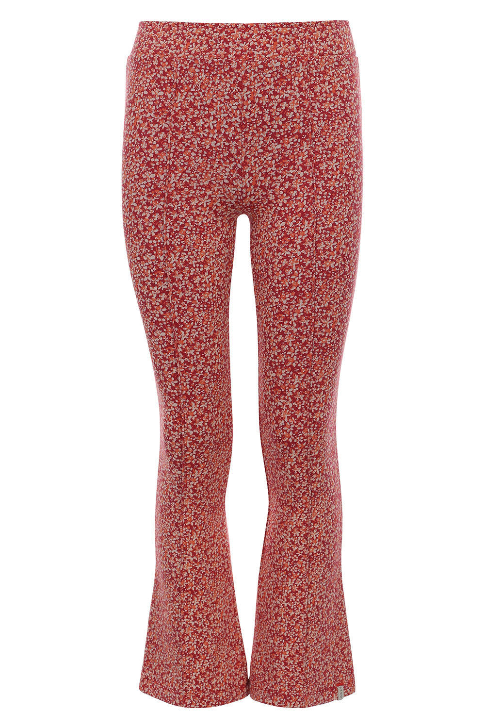 Meisjes Floral Flared Pants van LOOXS Little in de kleur SPRING BLOSSOM in maat 128.